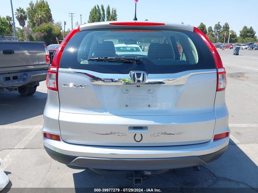 2015 Honda Cr-V Lx VIN: 3CZRM3H34FG713722 Lot: 39977279