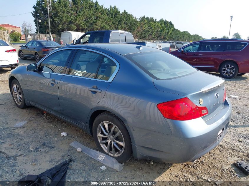 JNKBV61F77M808637 | 2007 INFINITI G35X