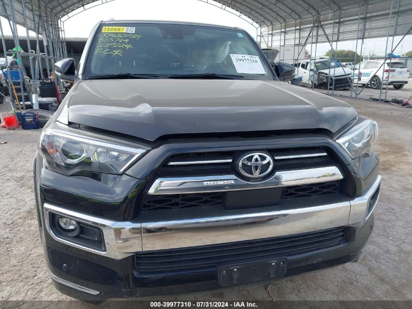 2021 Toyota 4Runner Limited VIN: JTEKU5JR3M5873799 Lot: 39977310