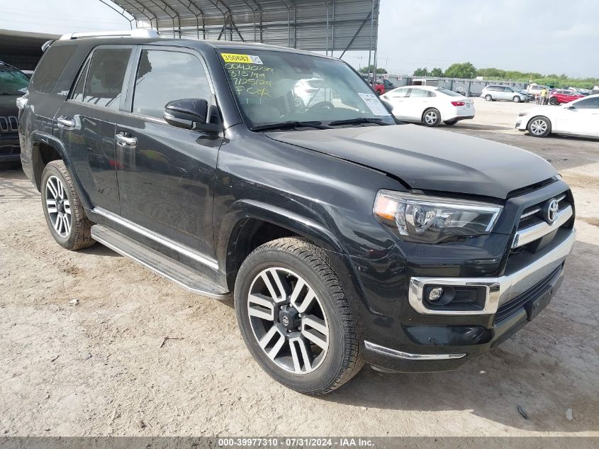 2021 Toyota 4runner, Limited