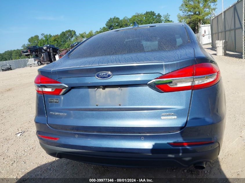 2019 Ford Fusion Sel VIN: 3FA6P0CD7KR140429 Lot: 39977346