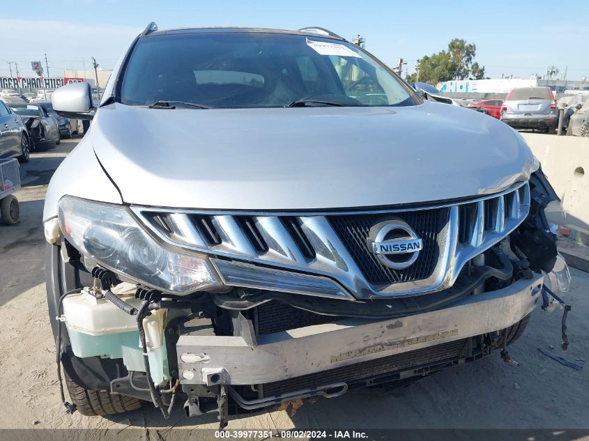 2009 Nissan Murano Sl VIN: JN8AZ18U29W104043 Lot: 38130651