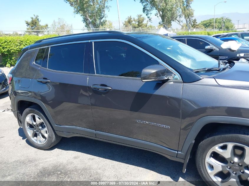 2018 Jeep Compass Limited 4X4 VIN: 3C4NJDCB9JT234634 Lot: 39977369