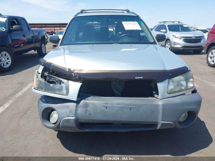 2004 Subaru Forester 2.5X VIN: JF1SG63694H719252 Lot: 39977415