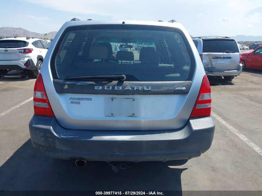 2004 Subaru Forester 2.5X VIN: JF1SG63694H719252 Lot: 39977415