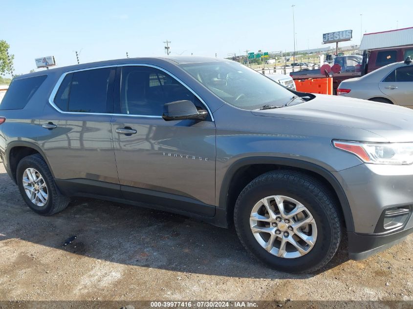 2019 Chevrolet Traverse Ls VIN: 1GNERFKW5KJ318734 Lot: 39977416