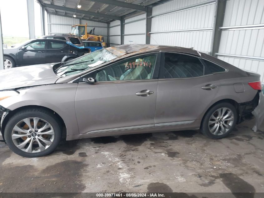 2013 Hyundai Azera VIN: KMHFG4JG1DA199984 Lot: 39977461