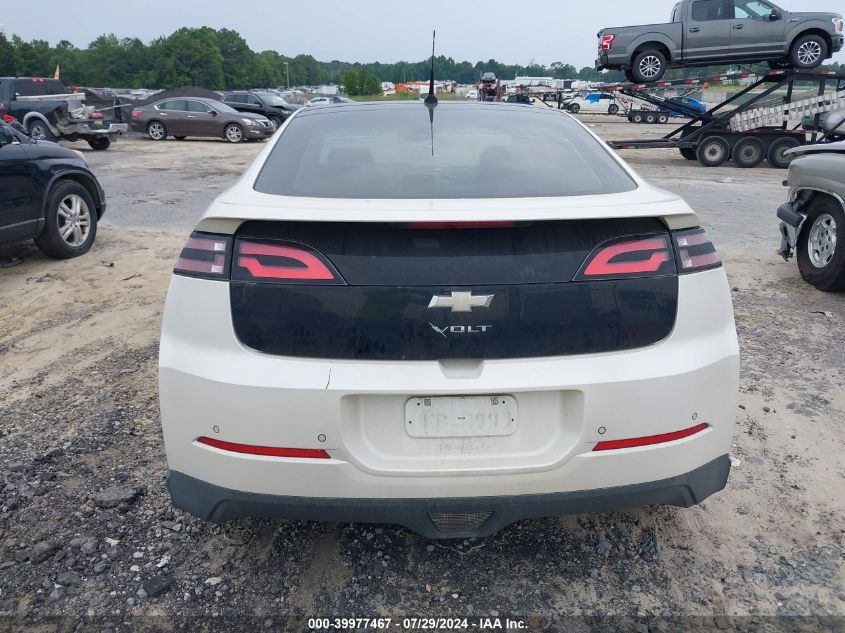 2012 Chevrolet Volt VIN: 1G1RB6E49CU125617 Lot: 39977467