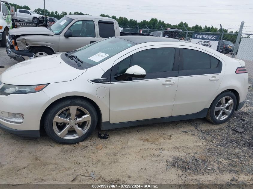 2012 Chevrolet Volt VIN: 1G1RB6E49CU125617 Lot: 39977467