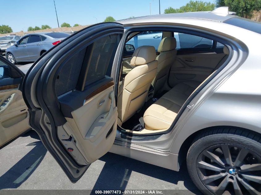 2011 BMW 528I VIN: WBAFR1C59BC750198 Lot: 39977473