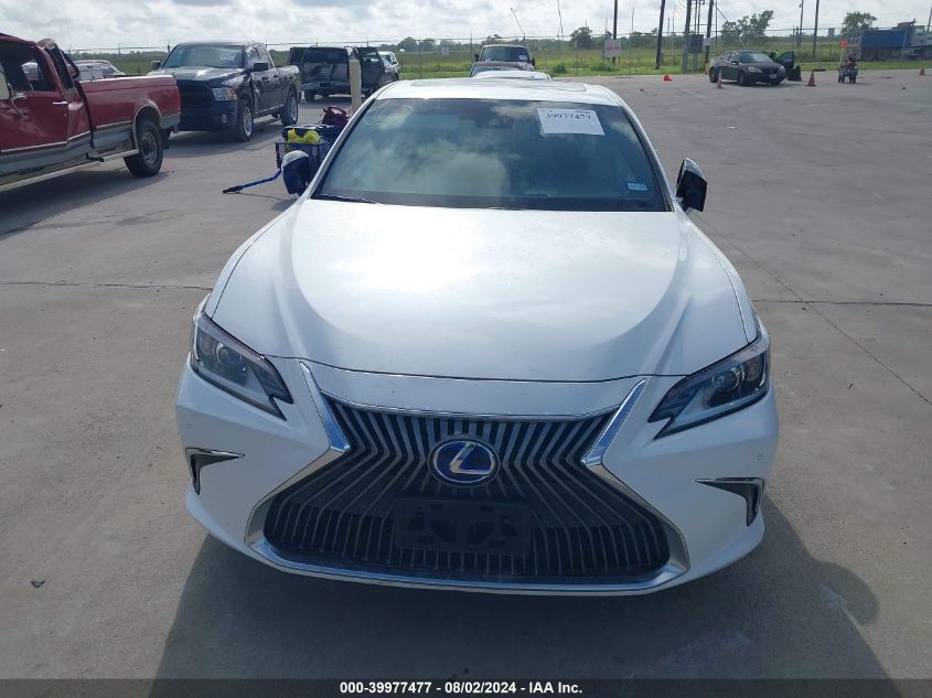 2020 Lexus Es 300H Luxury VIN: 58AE21B13LU011670 Lot: 39977477