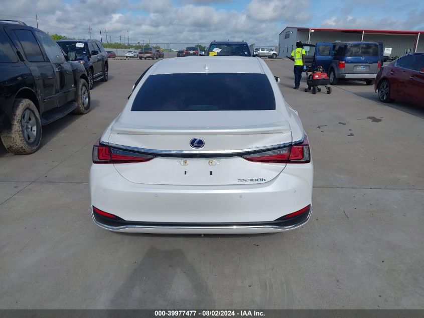 2020 Lexus Es 300H Luxury VIN: 58AE21B13LU011670 Lot: 39977477