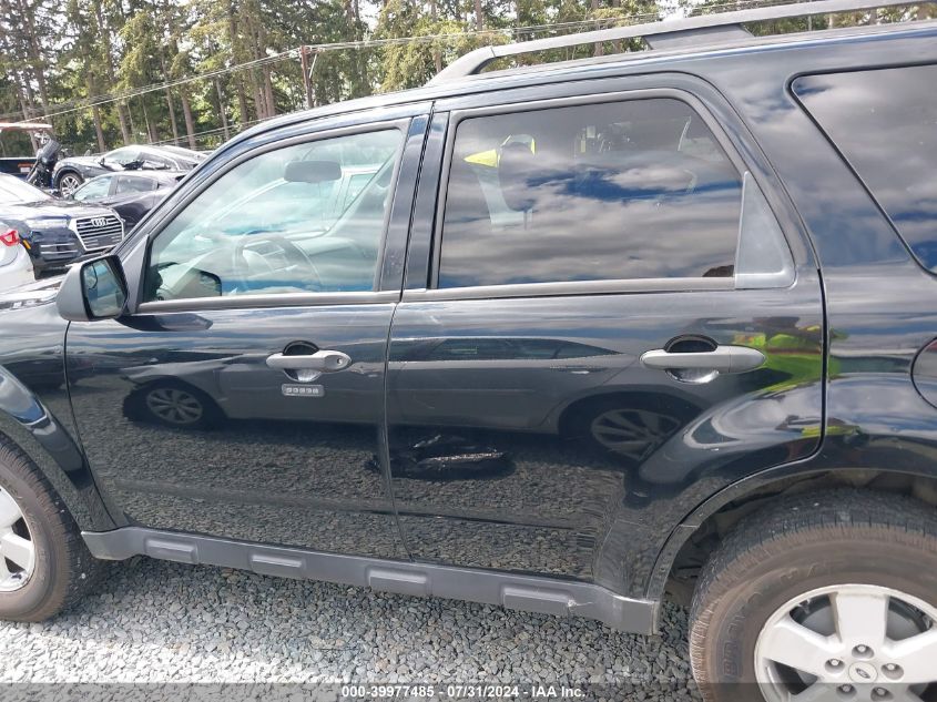 2012 Ford Escape Xlt VIN: 1FMCU9D79CKA85292 Lot: 39977485