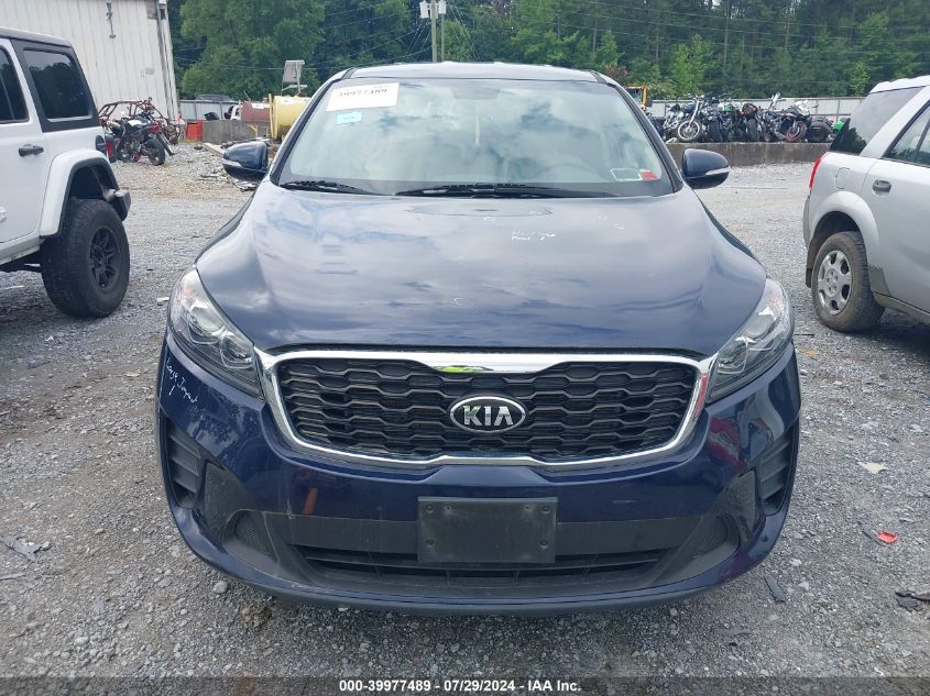 2019 Kia Sorento 3.3L Lx VIN: 5XYPG4A58KG552144 Lot: 39977489