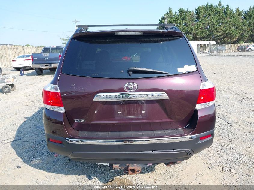 2012 Toyota Highlander Limited VIN: 5TDYK3EH1CS068449 Lot: 39977507