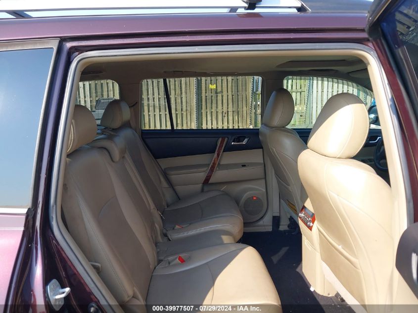 2012 Toyota Highlander Limited VIN: 5TDYK3EH1CS068449 Lot: 39977507