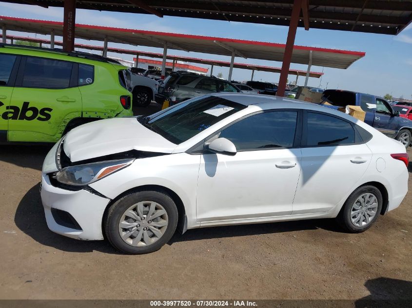 2019 Hyundai Accent Se VIN: 3KPC24A34KE077584 Lot: 39977520