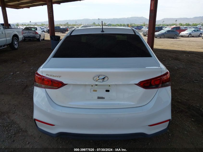 2019 Hyundai Accent Se VIN: 3KPC24A34KE077584 Lot: 39977520