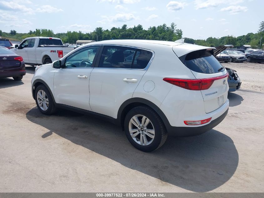 2017 Kia Sportage Lx VIN: KNDPM3AC3H7122450 Lot: 39977522