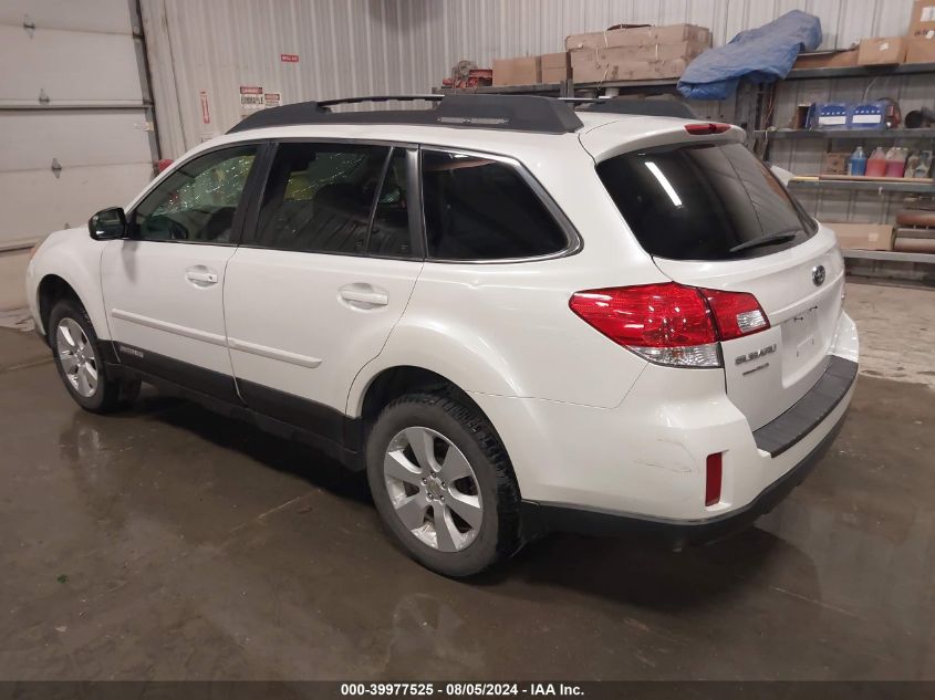 2011 Subaru Outback 2.5I Premium VIN: 4S4BRCGC0B3394662 Lot: 39977525