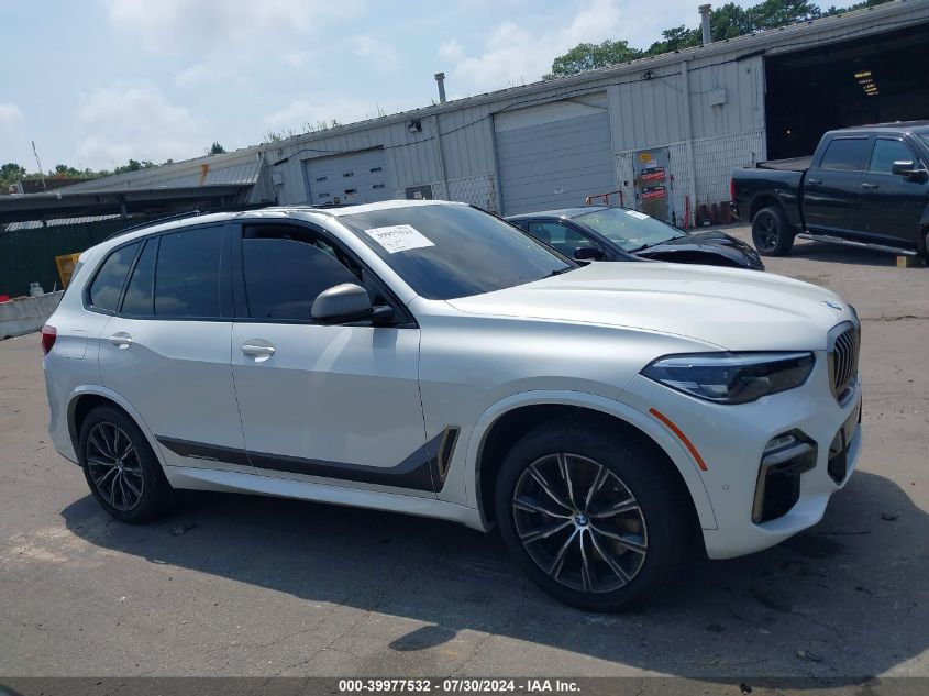 2020 BMW X5 M50I VIN: 5UXJU4C09LL227734 Lot: 39977532