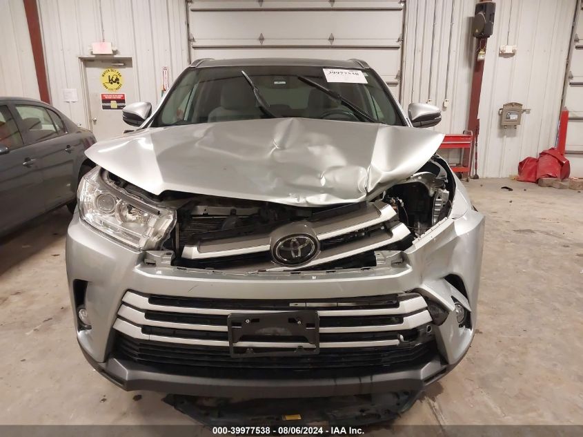 2018 Toyota Highlander Xle VIN: 5TDJZRFH8JS561864 Lot: 39977538