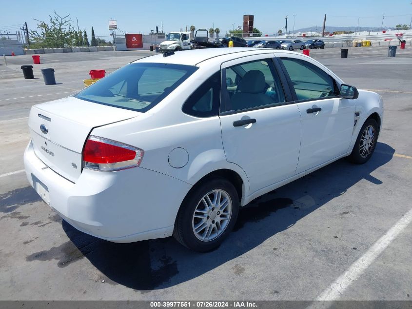 2008 Ford Focus Se/Ses VIN: 1FAHP35N08W118388 Lot: 39977551