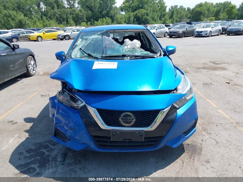 2021 Nissan Versa Sv Xtronic Cvt VIN: 3N1CN8EVXML882467 Lot: 39977574