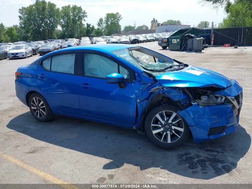 2021 Nissan Versa Sv Xtronic Cvt VIN: 3N1CN8EVXML882467 Lot: 39977574