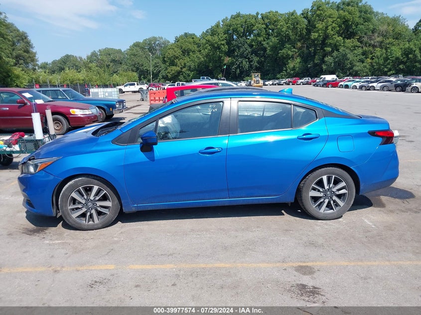 2021 Nissan Versa Sv Xtronic Cvt VIN: 3N1CN8EVXML882467 Lot: 39977574