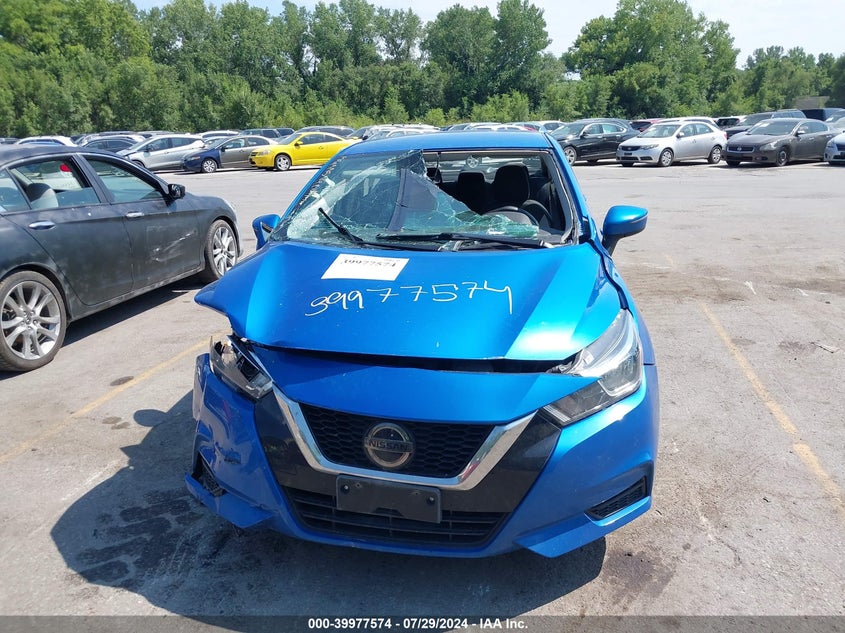 2021 Nissan Versa Sv Xtronic Cvt VIN: 3N1CN8EVXML882467 Lot: 39977574