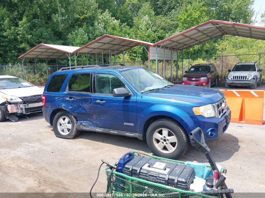 2008 Ford Escape Xlt VIN: 1FMCU03Z88KD56848 Lot: 39977586