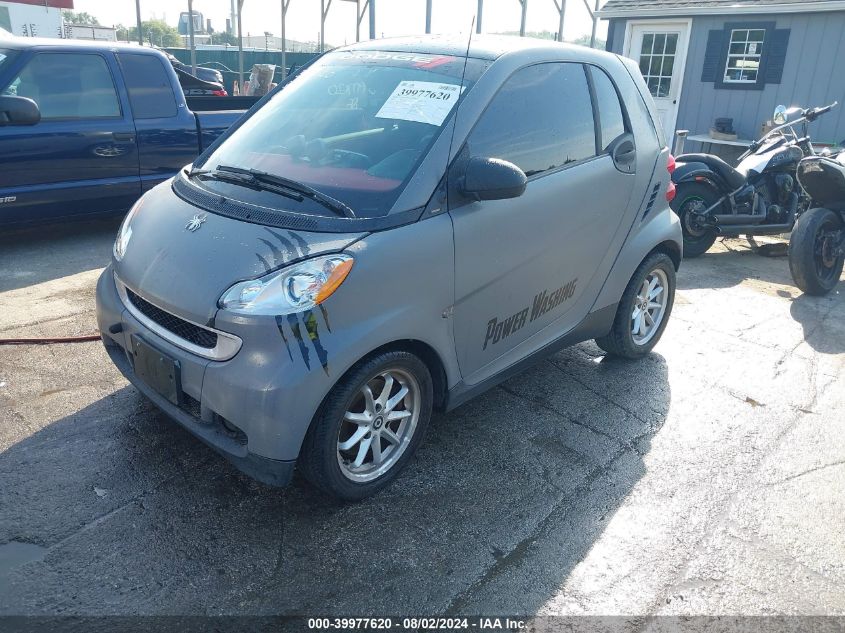 2009 Smart Fortwo Brabus/Passion/Pure VIN: WMEEJ31X39K224298 Lot: 39977620