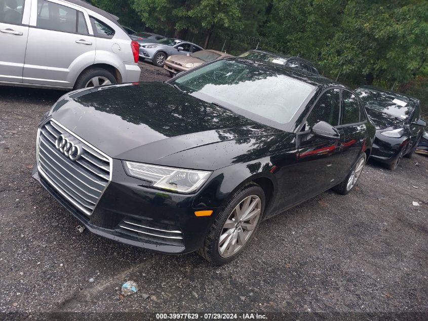 2017 AUDI A4 ULTRA PREMIUM - WAUGMAF49HN043668