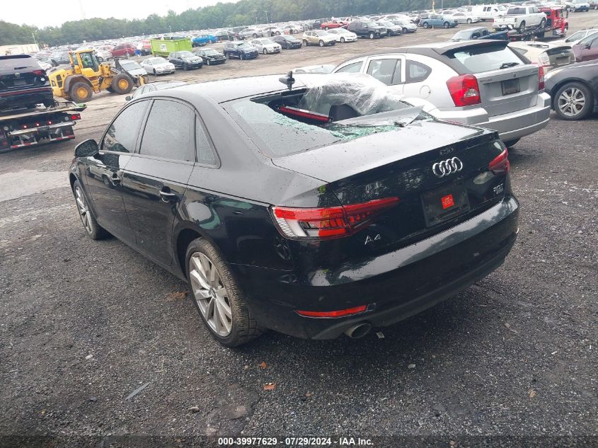 2017 AUDI A4 ULTRA PREMIUM - WAUGMAF49HN043668