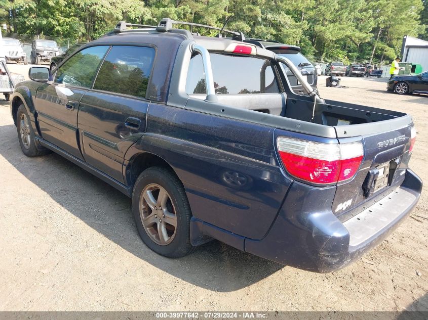 4S4BT63C255102897 | 2005 SUBARU BAJA