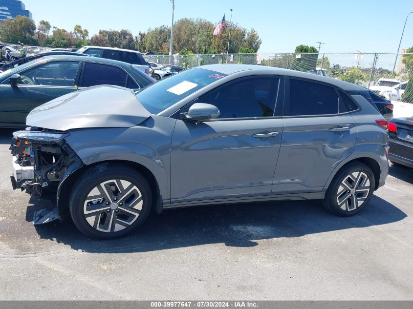 2023 Hyundai Kona Electric Se VIN: KM8K23AG8PU174543 Lot: 39977647