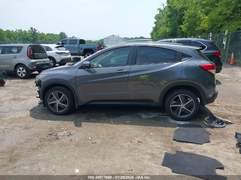 2022 Honda Hr-V Awd Ex VIN: 3CZRU6H55NM718382 Lot: 39977650