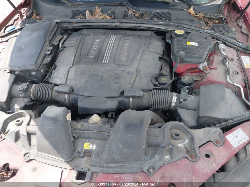 2012 Jaguar Xf Portfolio VIN: SAJWA0HB5CLS52053 Lot: 39977654