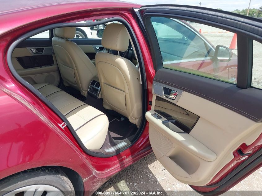 2012 Jaguar Xf Portfolio VIN: SAJWA0HB5CLS52053 Lot: 39977654