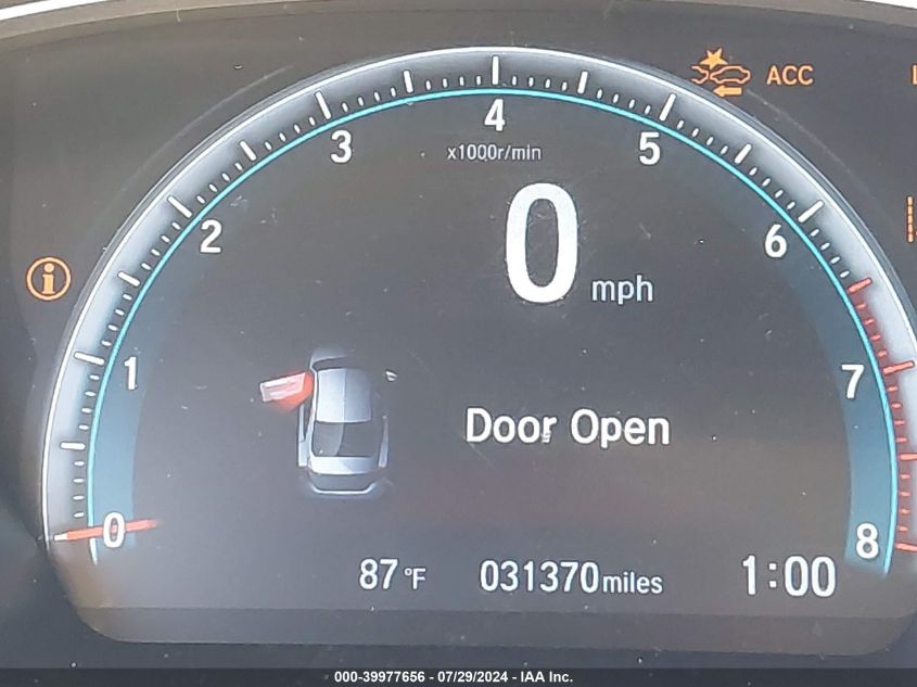 2020 Honda Civic Ex VIN: 19XFC1F36LE207335 Lot: 39977656