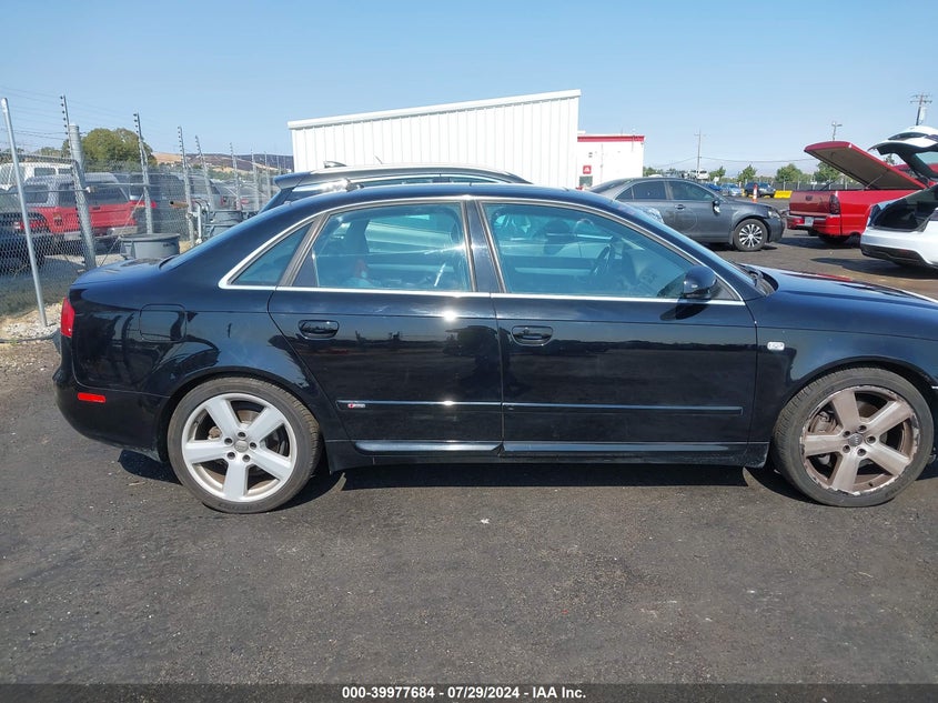 2007 Audi A4 2.0T VIN: WAUEF78E37A112564 Lot: 39977684