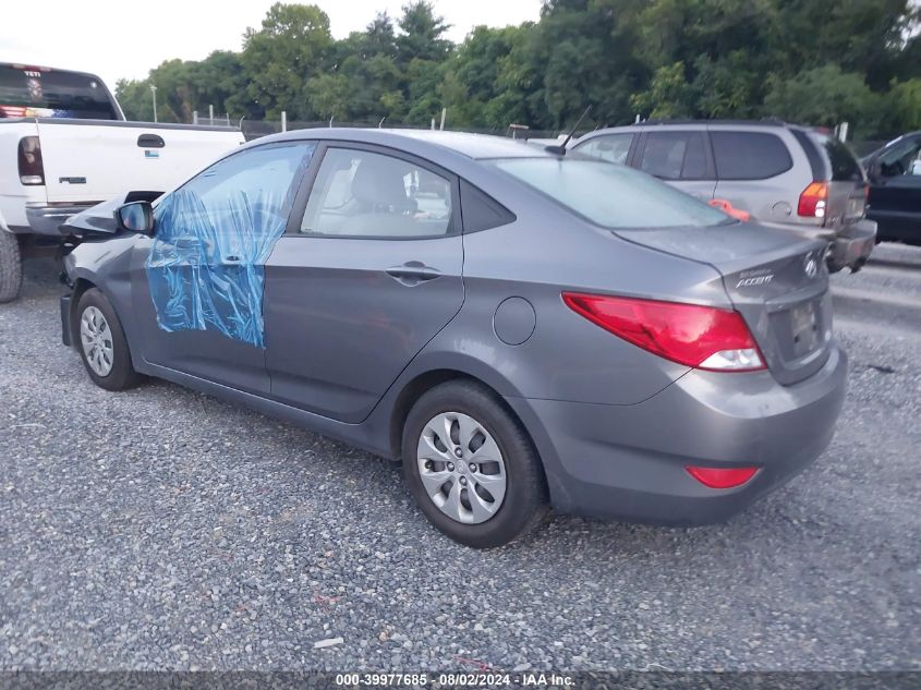 2016 Hyundai Accent Se VIN: KMHCT4AE9GU962138 Lot: 39977685