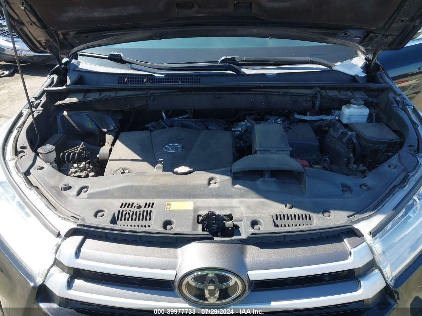 2019 Toyota Highlander Le/Le Plus VIN: 5TDZZRFHXKS308307 Lot: 39977733