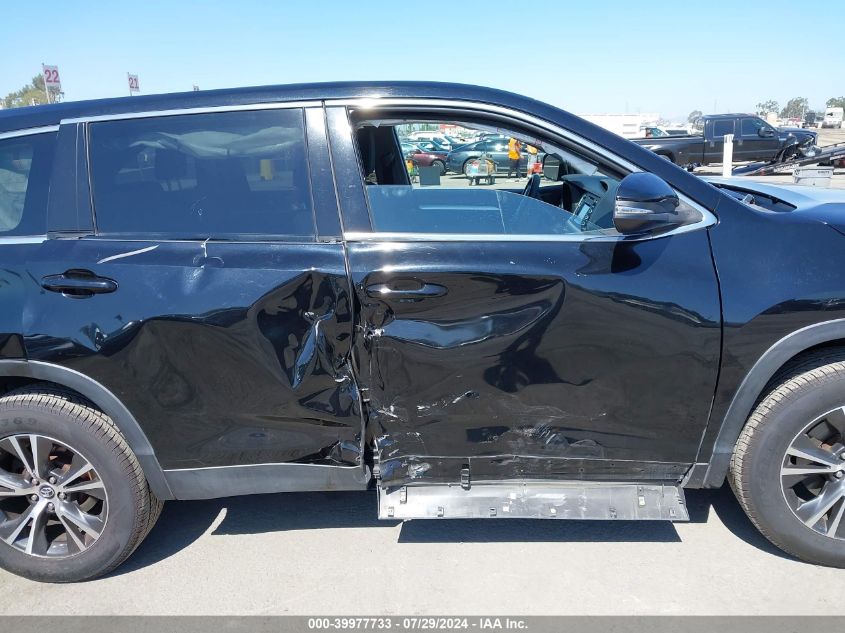 2019 Toyota Highlander Le/Le Plus VIN: 5TDZZRFHXKS308307 Lot: 39977733