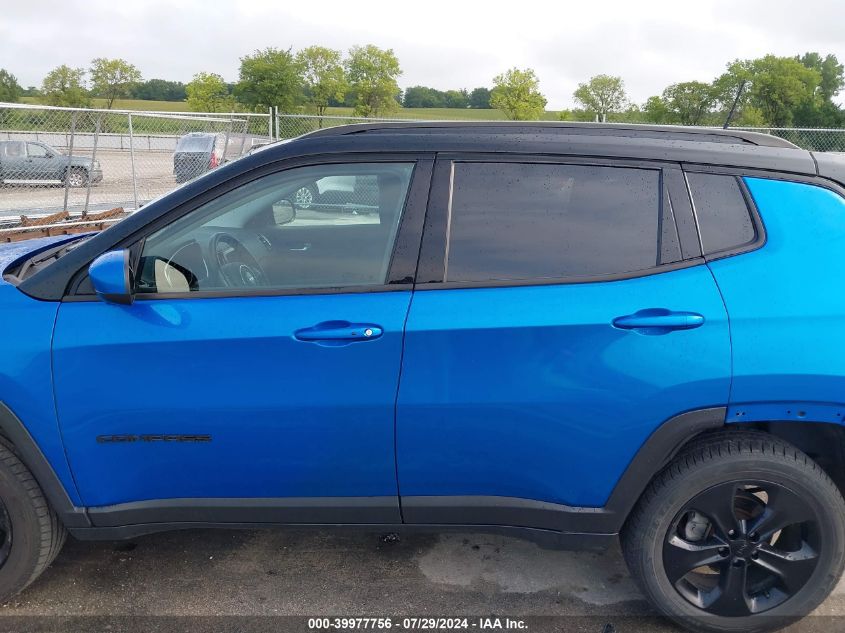 2018 Jeep Compass Latitude VIN: 3C4NJDBB7JT433439 Lot: 39977756