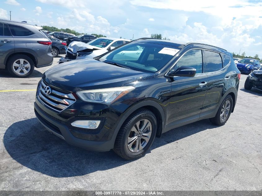 2015 Hyundai Santa Fe Sport 2.4L VIN: 5XYZU3LB6FG283999 Lot: 39977778