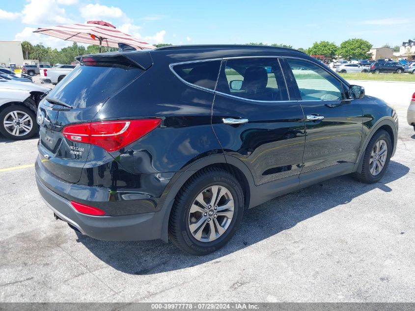 2015 Hyundai Santa Fe Sport 2.4L VIN: 5XYZU3LB6FG283999 Lot: 39977778