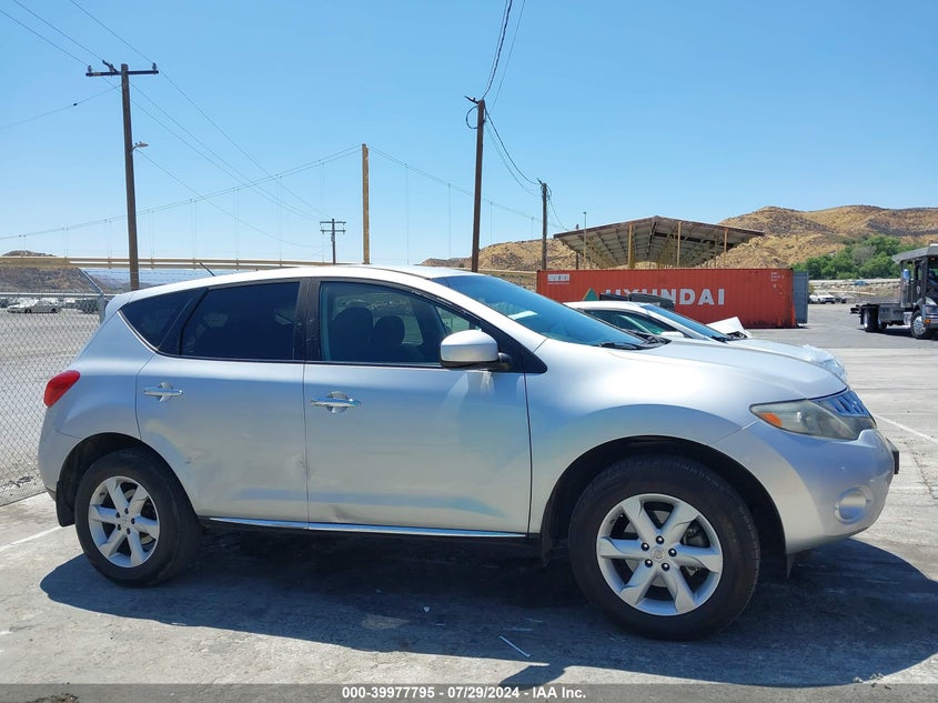 2010 Nissan Murano S VIN: JN8AZ1MU8AW005205 Lot: 39977795
