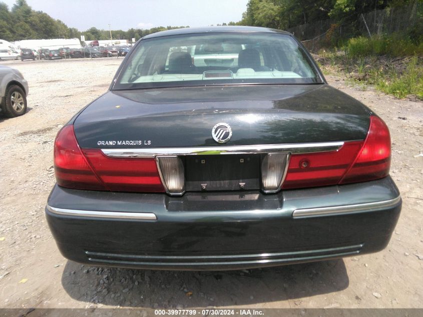 2003 Mercury Grand Marquis Ls VIN: 2MEFM75W93X621178 Lot: 39977799